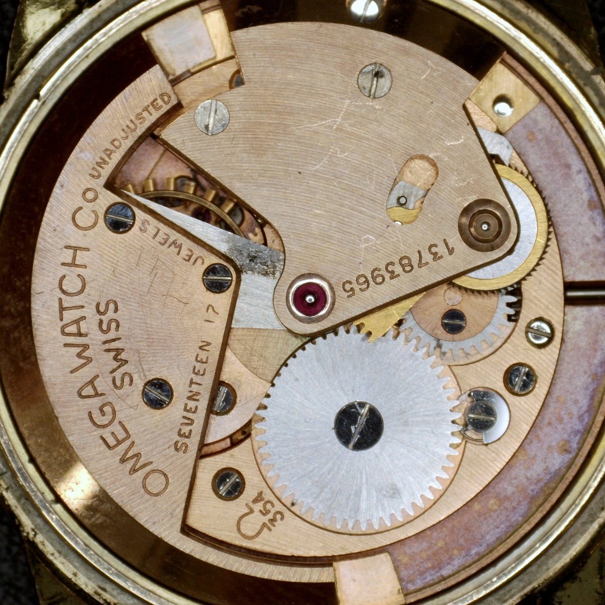 Omega Classic Bumper Automatic 14K Goldfilled White Dial 1952 – Bild 16