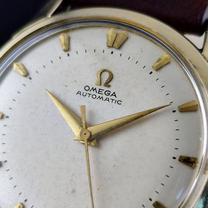 Omega Classic Bumper Automatic 14K Goldfilled White Dial 1952 – Bild 6