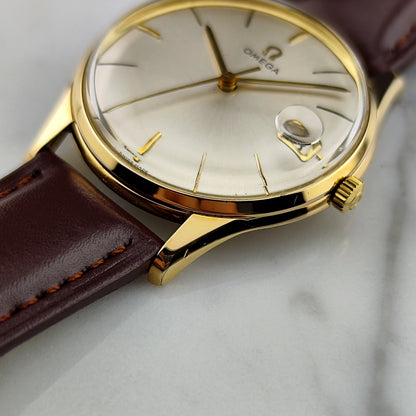 OMEGA Classic Date Gold White Dial [REF. 14794]