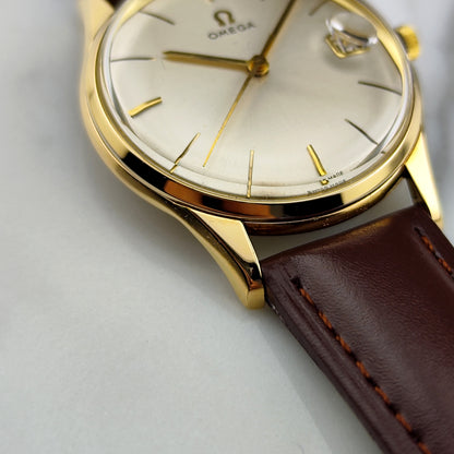 OMEGA Classic Date Gold White Dial [REF. 14794]