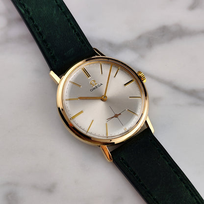 OMEGA Classic Gold White Dial 1962 Mint [REF. 121.002]