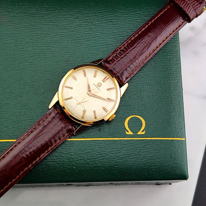 OMEGA Classic Gold White Dial with Box [REF. 14391-4]