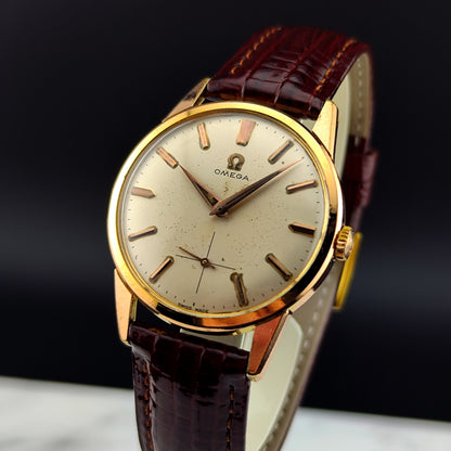 OMEGA Classic Gold White Dial with Box [REF. 14391-4]
