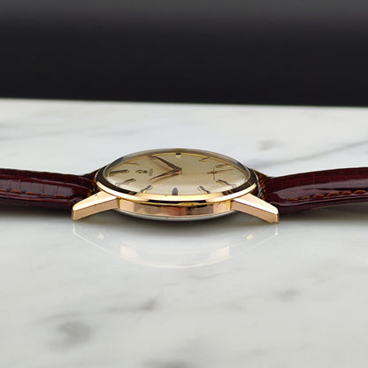 OMEGA Classic Gold White Dial with Box [REF. 14391-4]