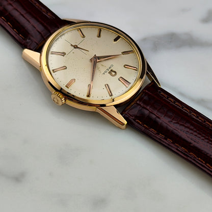 OMEGA Classic Gold White Dial with Box [REF. 14391-4]