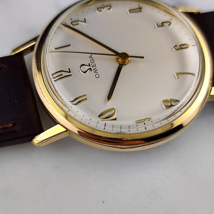 Omega Classic Gold White Numbers Dial 1963 Serviced 10/2026 – Bild 11