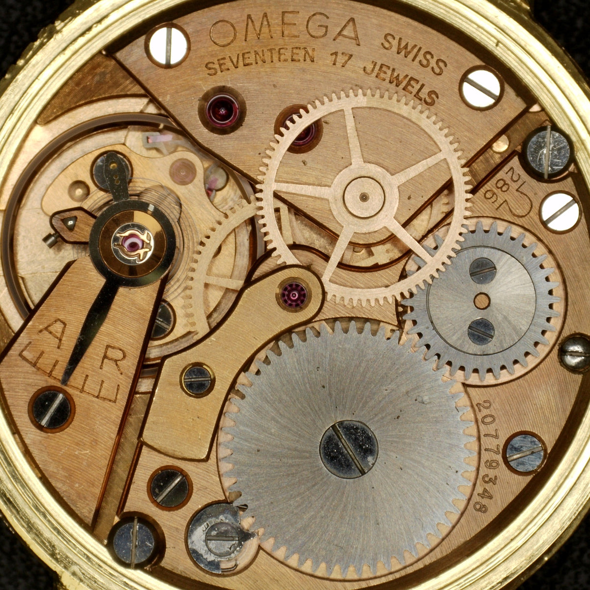 Omega Classic Gold White Numbers Dial 1963 Serviced 10/2026 – Bild 15