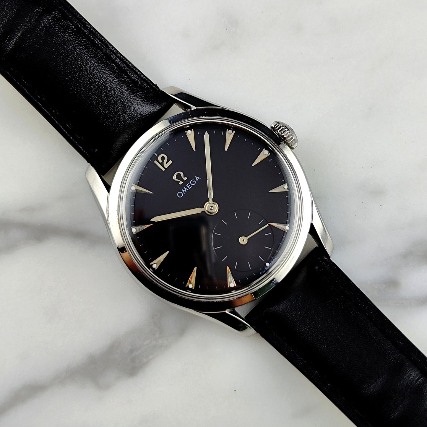 OMEGA Classic Rare Black Dial 1950 [REF. 2839]