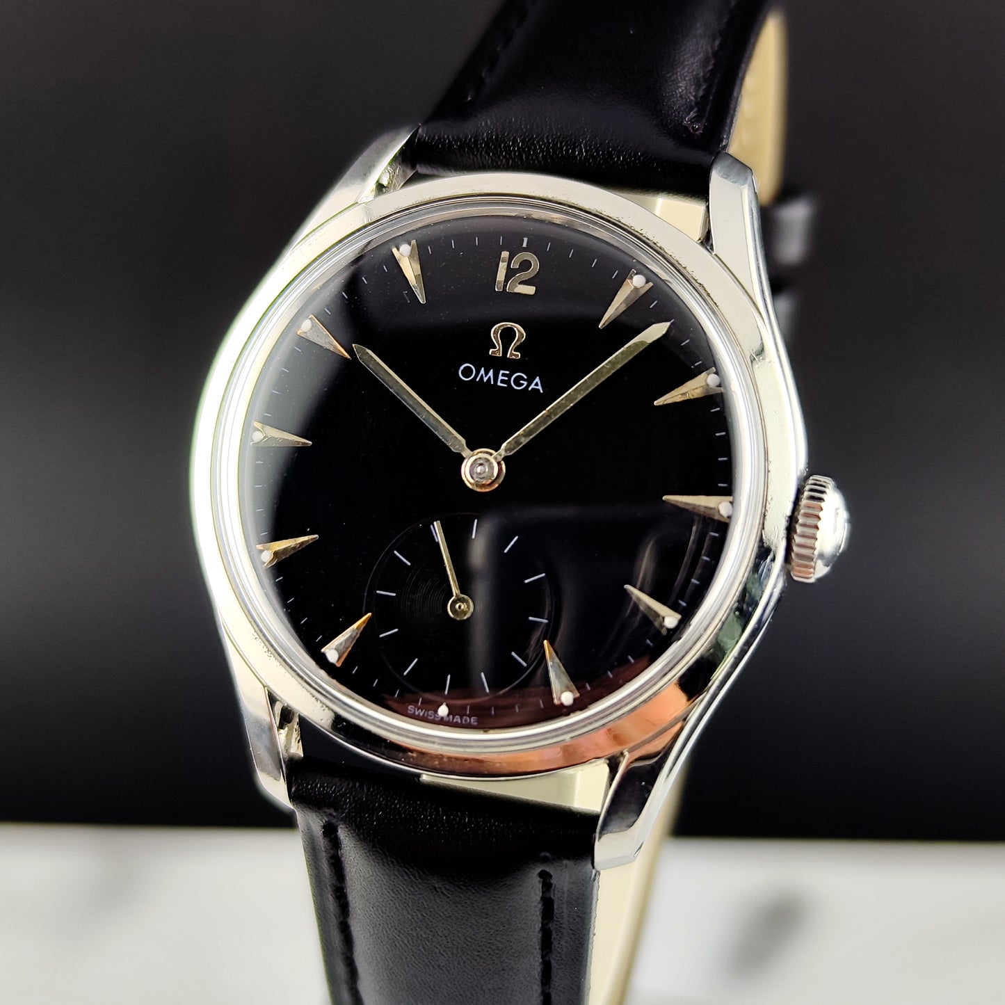 OMEGA Classic Rare Black Dial 1950 [REF. 2839]