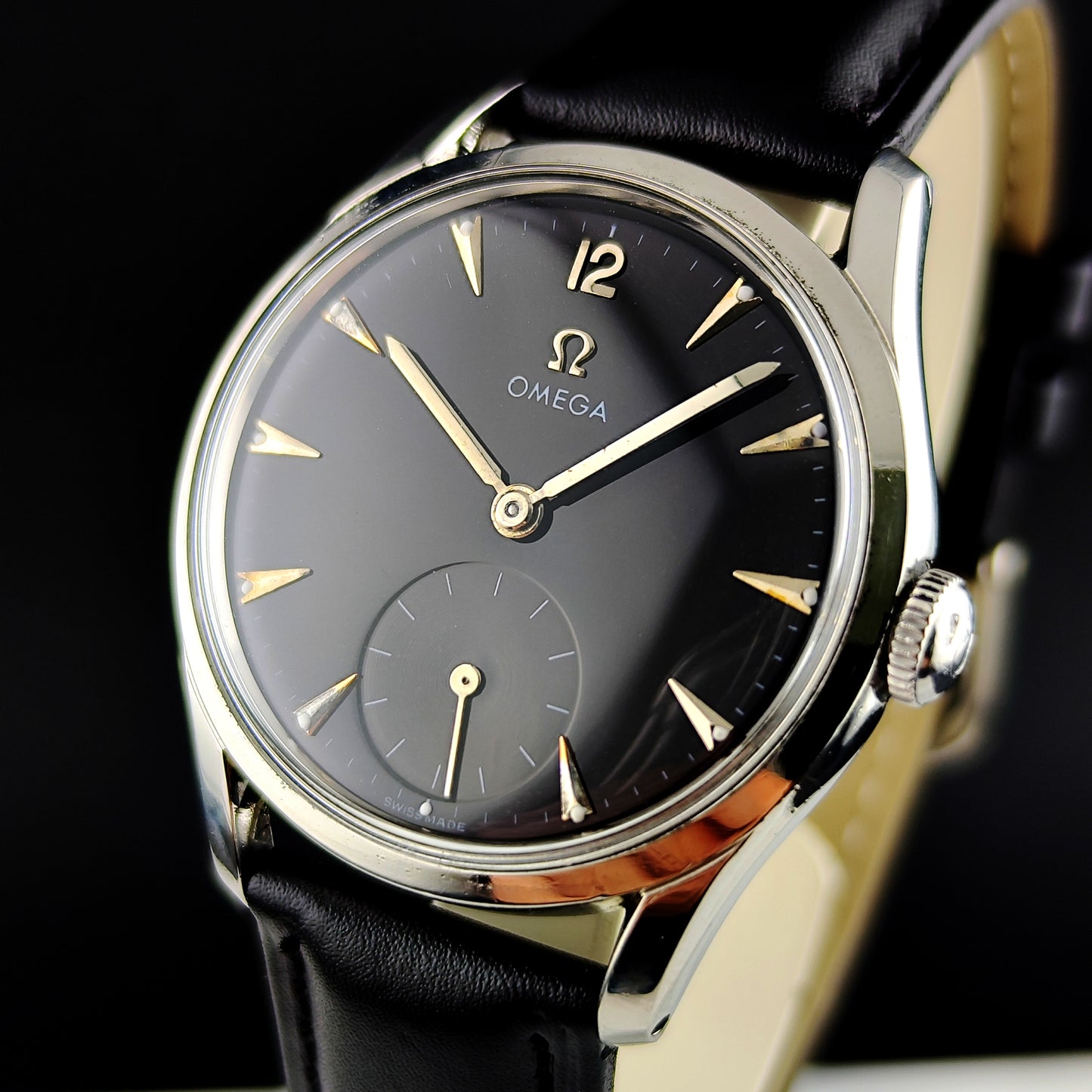 OMEGA Classic Rare Black Dial 1950 [REF. 2839]