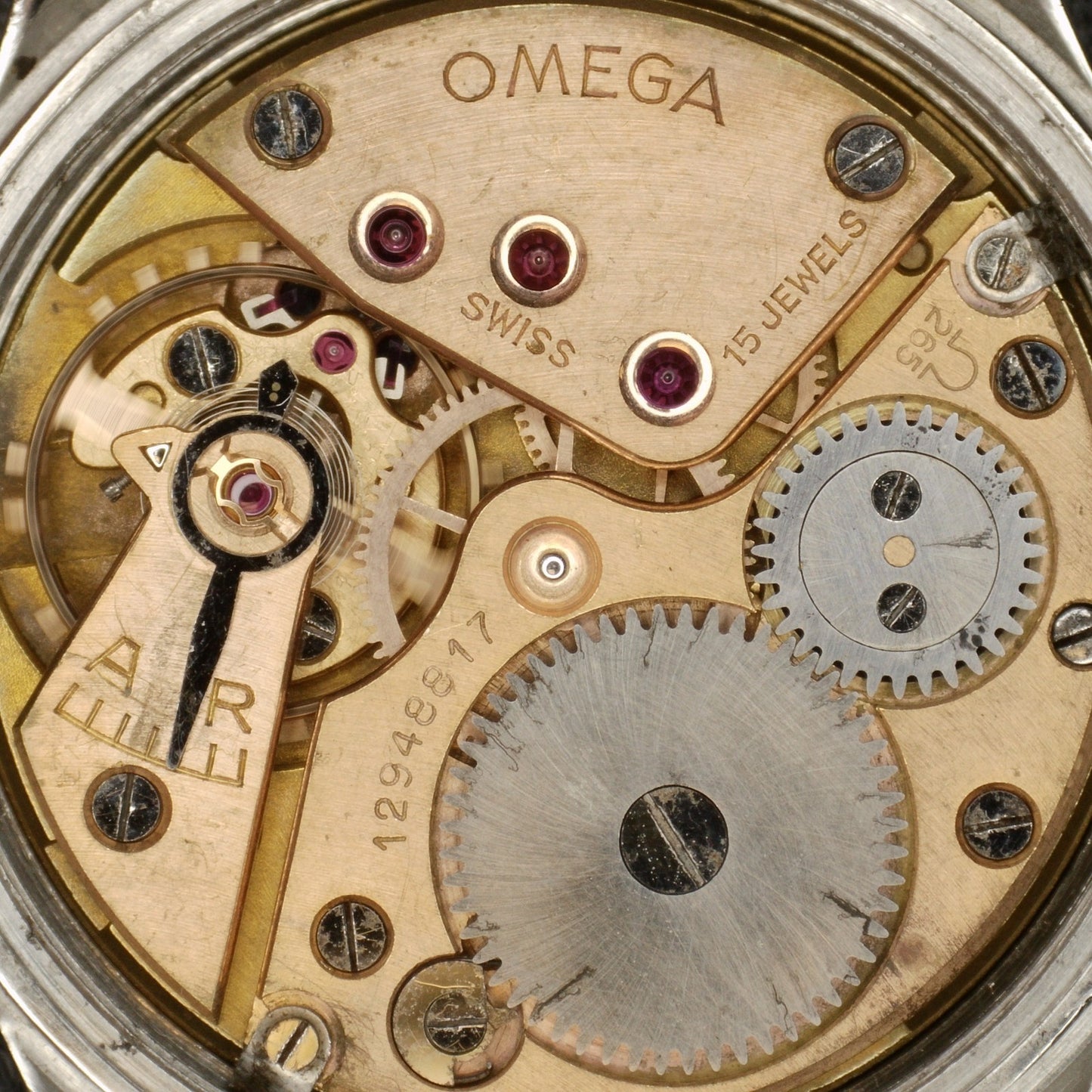 OMEGA Classic Rare Black Dial 1950 [REF. 2839]