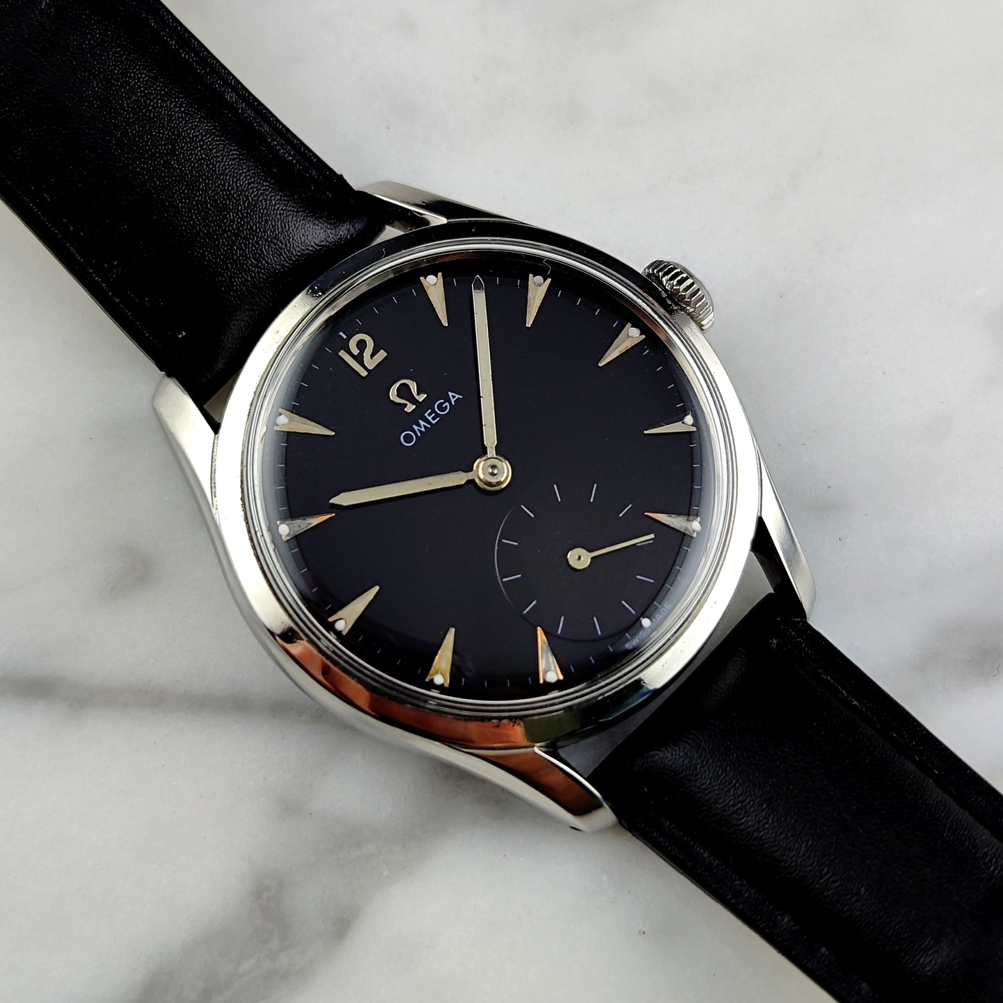OMEGA Classic Rare Black Dial 1950 [REF. 2839]