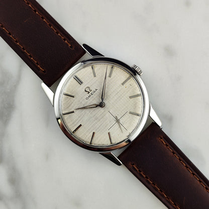 Omega Classic Silver Dial Linen 1961 [REF. 14713]
