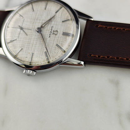 Omega Classic Silver Dial Linen 1961 [REF. 14713]