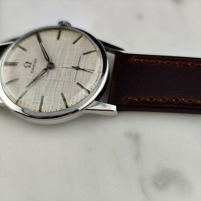 Omega Classic Silver Dial Linen 1961 [REF. 14713]