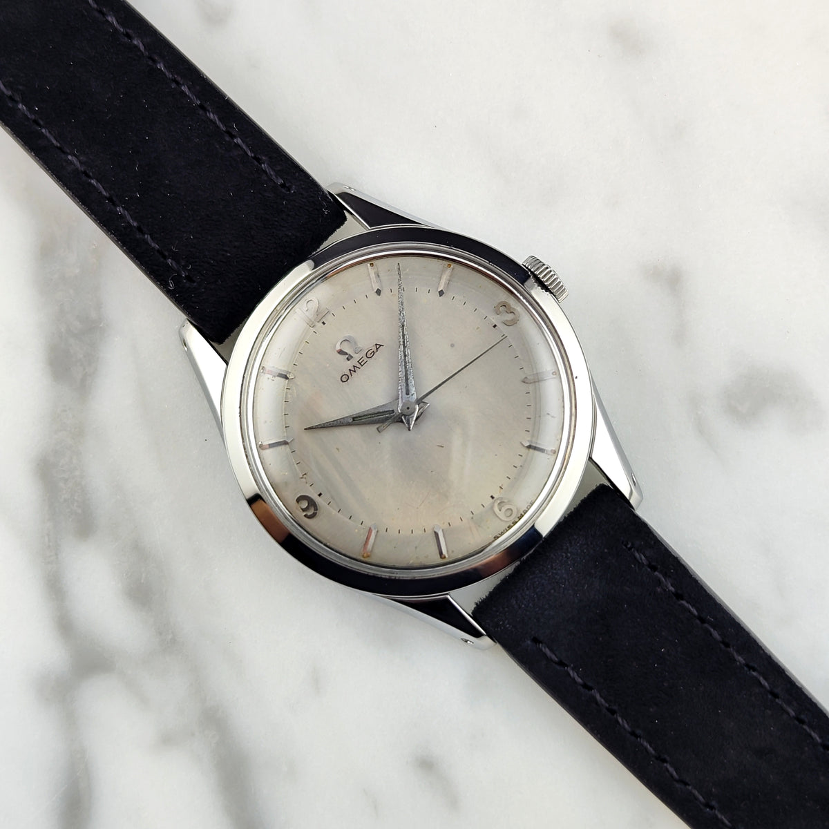 Omega Classic Silver Numbers Dial 1954 Serviced 08/2026 [REF. 2760]