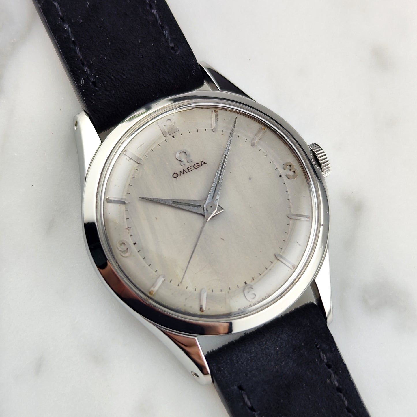 Omega Classic Silver Numbers Dial 1954 Serviced 08/2026 [REF. 2760]