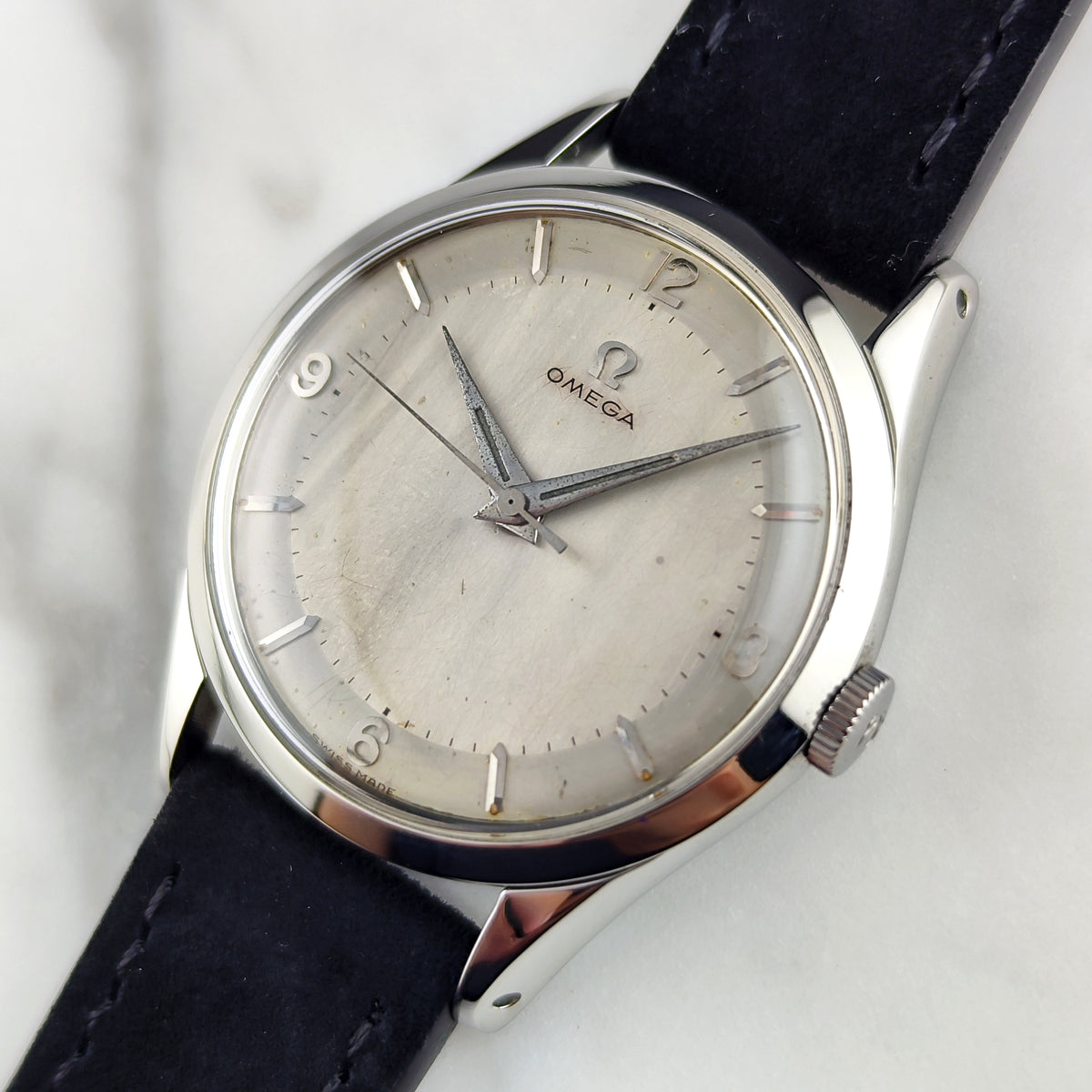 Omega Classic Silver Numbers Dial 1954 Serviced 08/2026 [REF. 2760]