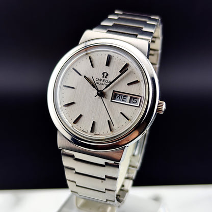 OMEGA Classic Silver Dial France Day-Date Quartz 1975 [REF. 196.0058]