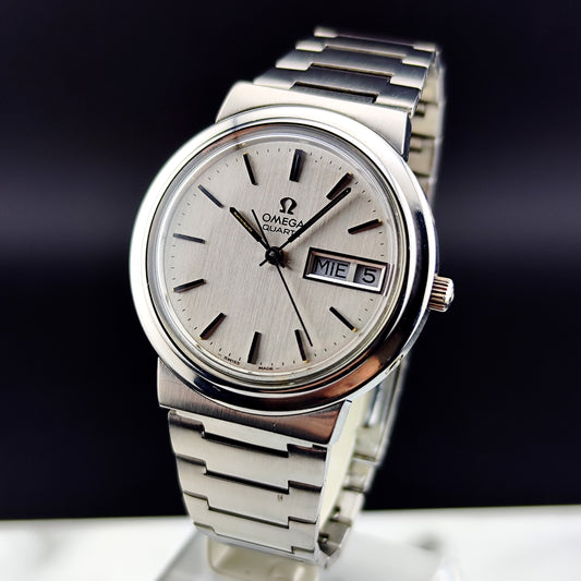 OMEGA Classic Silver Dial France Day-Date Quartz 1975 [REF. 196.0058]