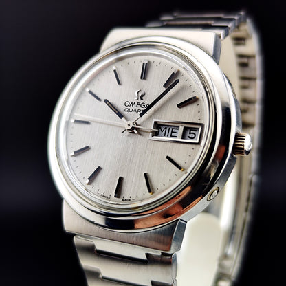 OMEGA Classic Silver Dial France Day-Date Quartz 1975 [REF. 196.0058]