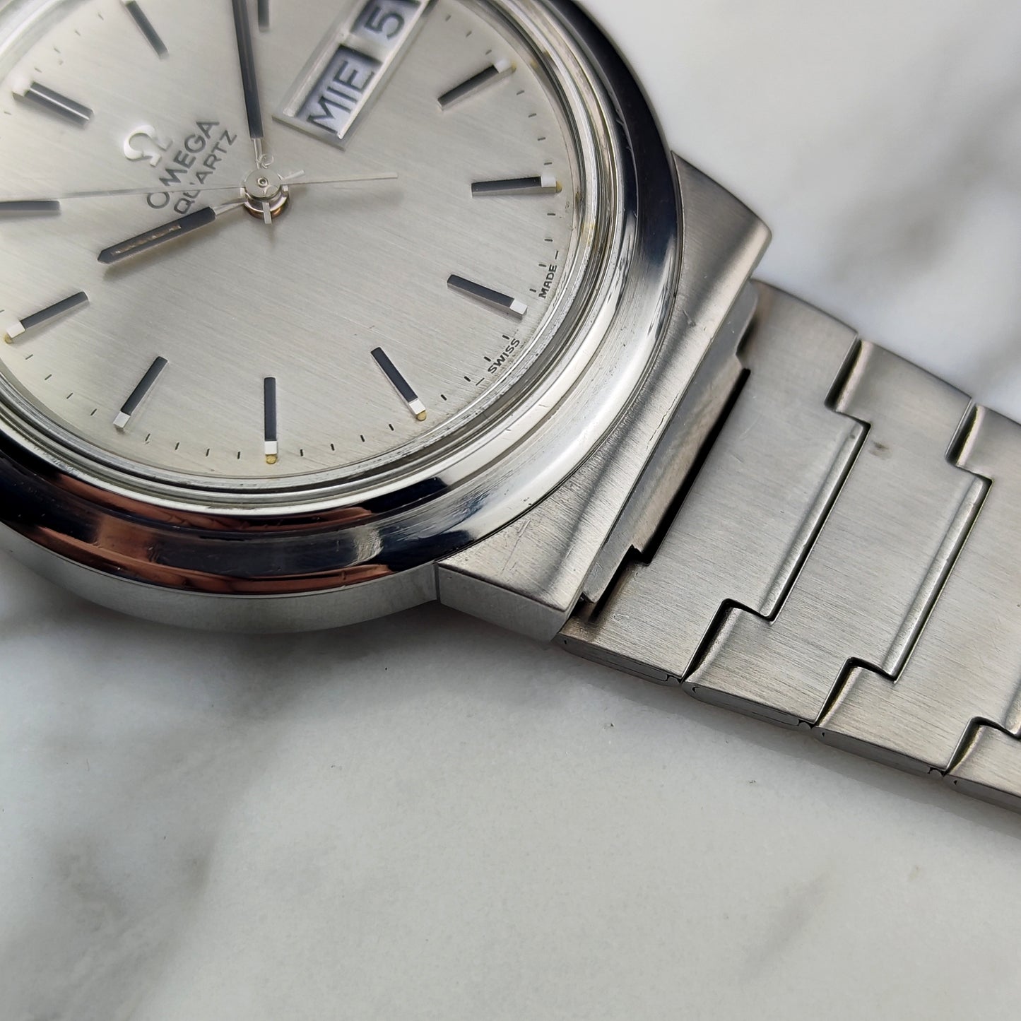 OMEGA Classic Silver Dial France Day-Date Quartz 1975 [REF. 196.0058]