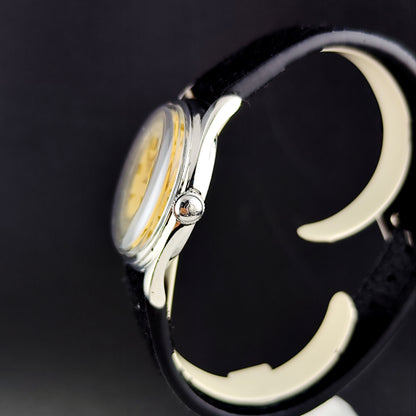 Omega Classic Steel Gold Dial 50s 1952 [REF. 2691]
