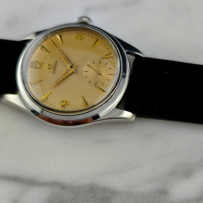 Omega Classic Steel Gold Dial 50s 1952 [REF. 2691]