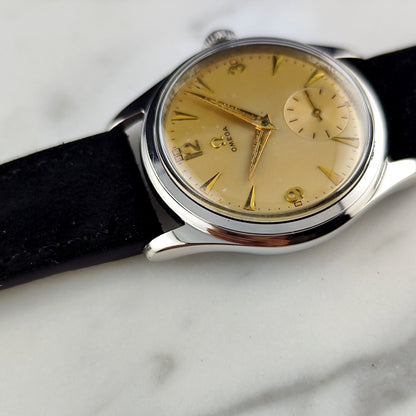 Omega Classic Steel Gold Dial 50s 1952 [REF. 2691]