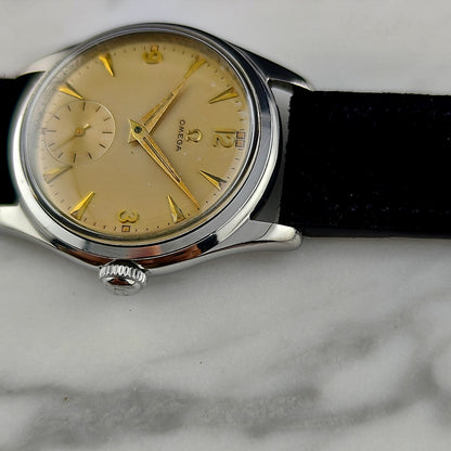Omega Classic Steel Gold Dial 50s 1952 [REF. 2691]