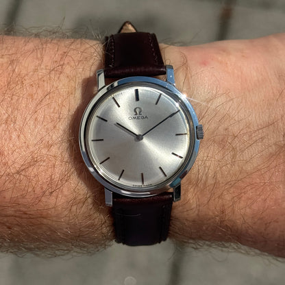 Omega Classic Steel Silver Dial 1965 [REF. 111.046]