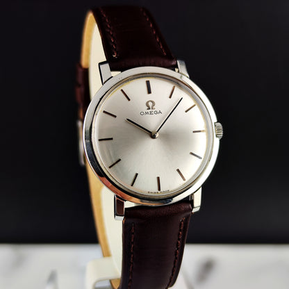 Omega Classic Steel Silver Dial 1965 [REF. 111.046]