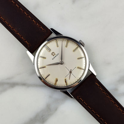 OMEGA Classic Steel White Dial 1961 Serviced 06/2026 [REF. 14713]
