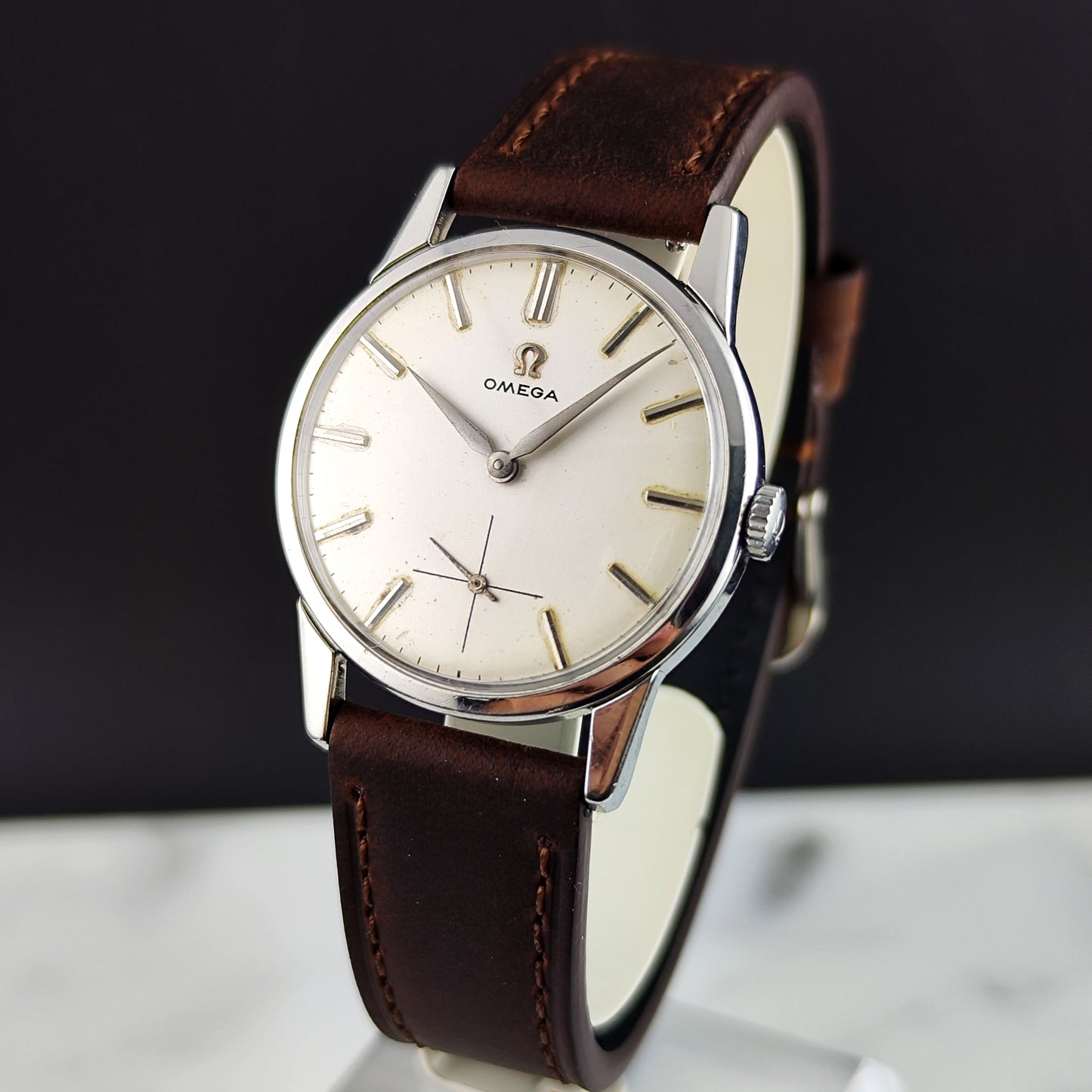 OMEGA Classic Steel White Dial 1961 Serviced 06/2026 [REF. 14713]
