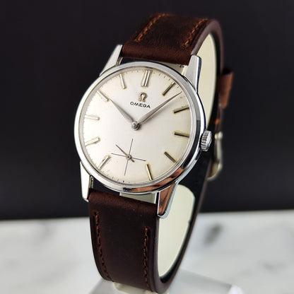 OMEGA Classic Steel White Dial 1961 Serviced 06/2026 [REF. 14713]