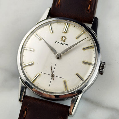 OMEGA Classic Steel White Dial 1961 Serviced 06/2026 [REF. 14713]