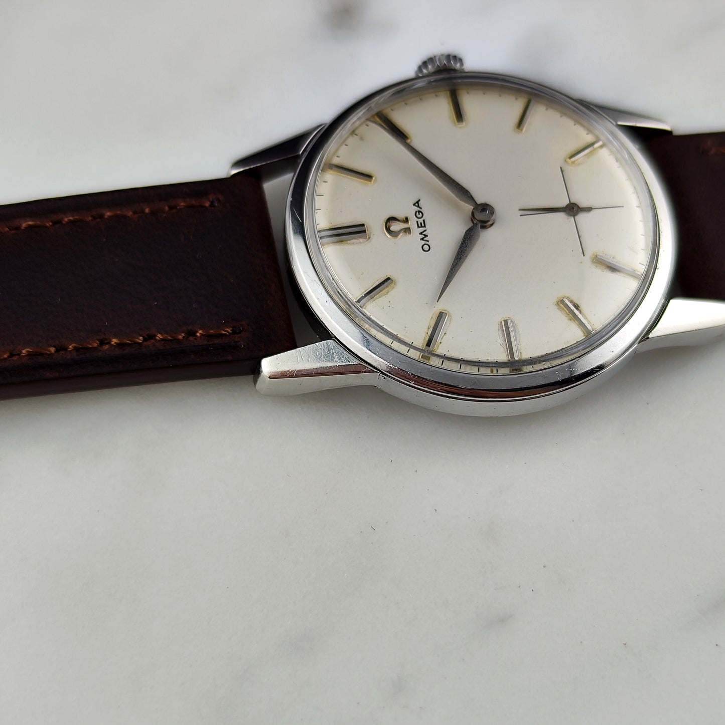 OMEGA Classic Steel White Dial 1961 Serviced 06/2026 [REF. 14713]