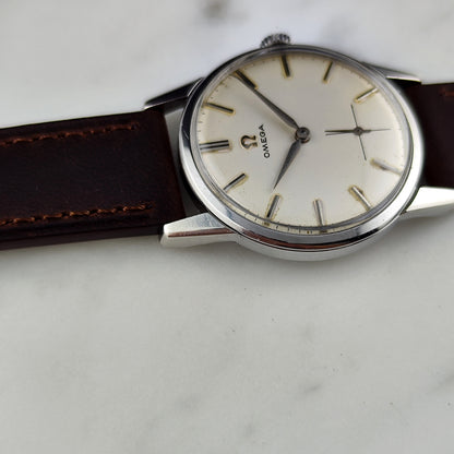 OMEGA Classic Steel White Dial 1961 Serviced 06/2026 [REF. 14713]
