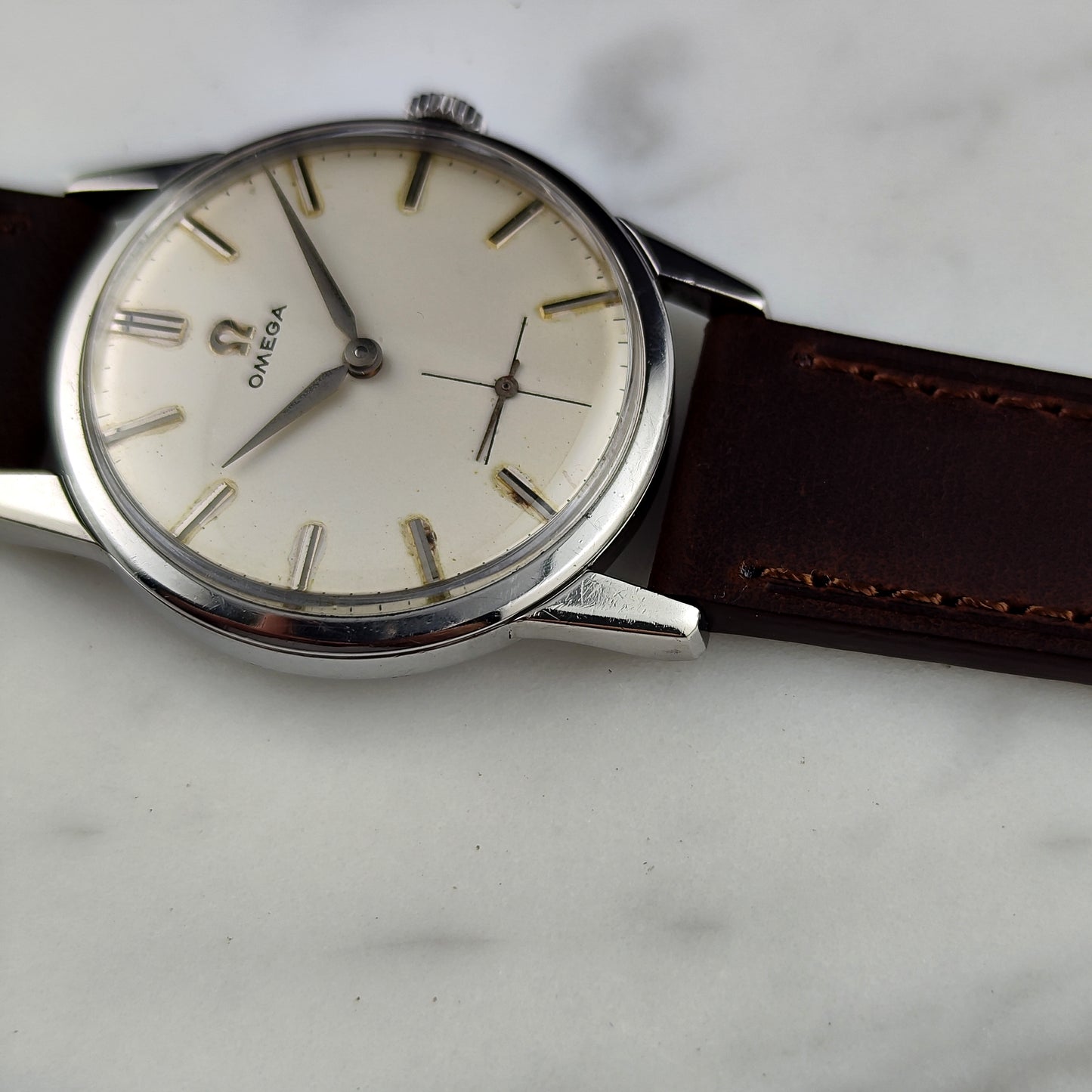 OMEGA Classic Steel White Dial 1961 Serviced 06/2026 [REF. 14713]