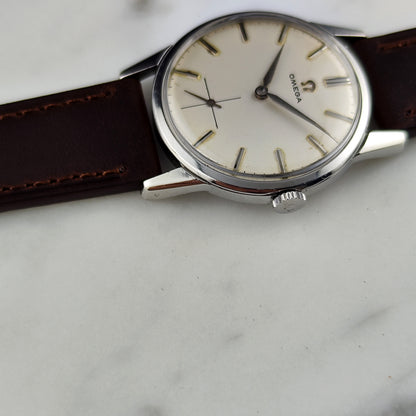 OMEGA Classic Steel White Dial 1961 Serviced 06/2026 [REF. 14713]