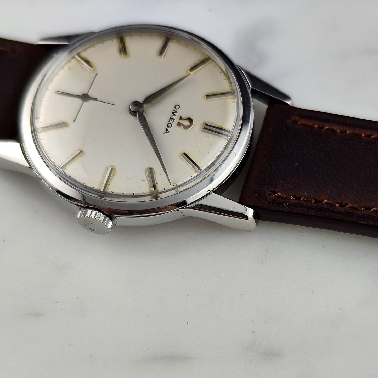 OMEGA Classic Steel White Dial 1961 Serviced 06/2026 [REF. 14713]