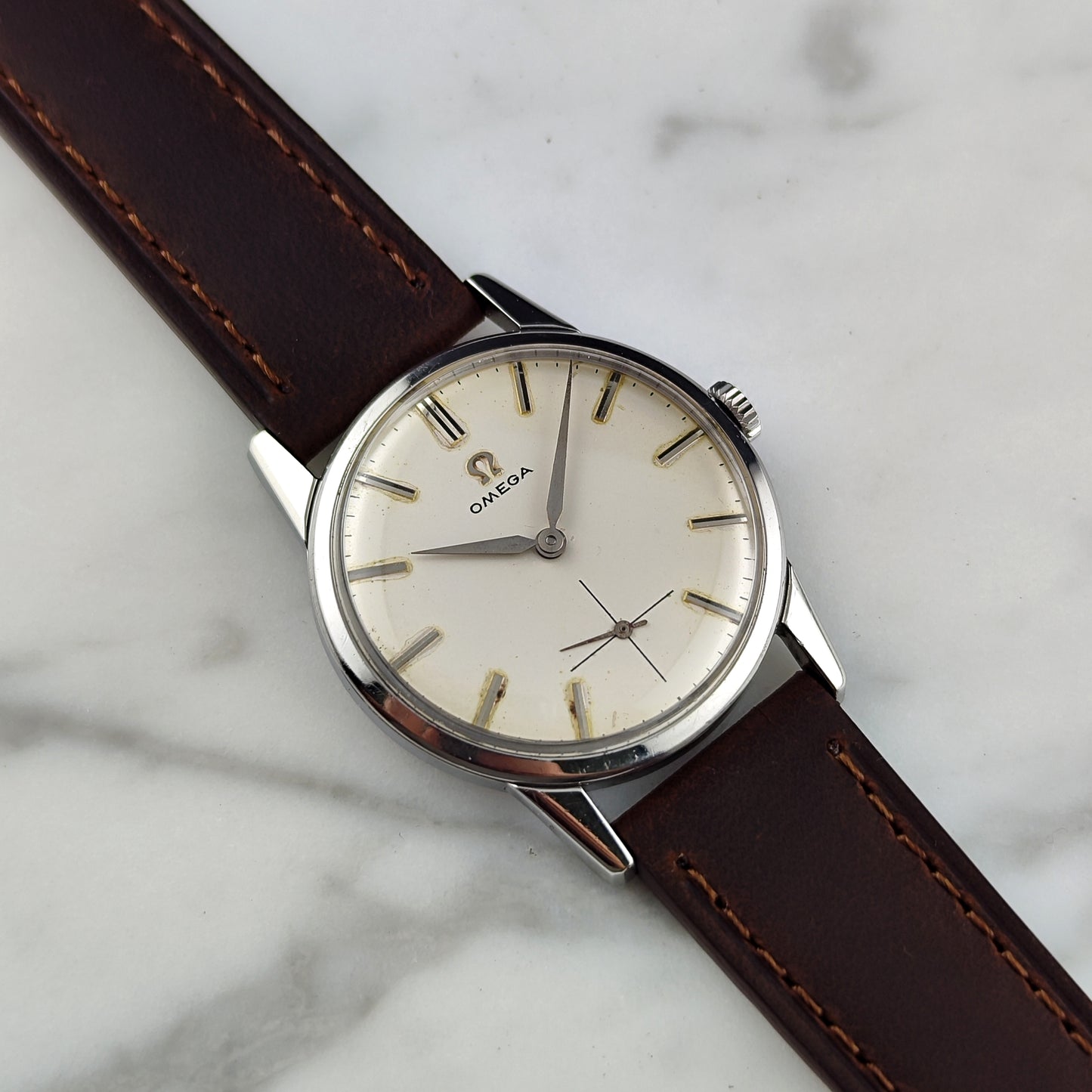 OMEGA Classic Steel White Dial 1961 Serviced 06/2026 [REF. 14713]