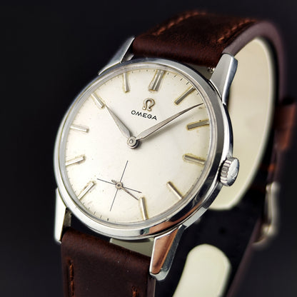 OMEGA Classic Steel White Dial 1961 Serviced 06/2026 [REF. 14713]