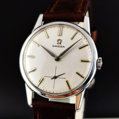 OMEGA Classic Steel White Dial 1961 Serviced 06/2026 [REF. 14713]
