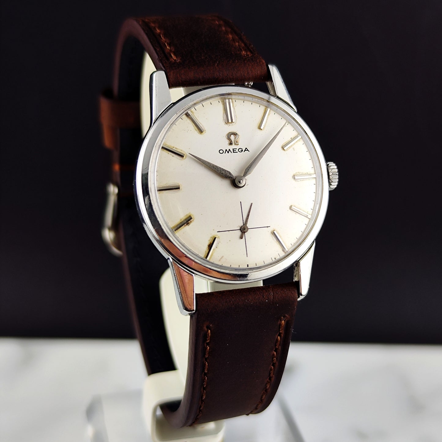 OMEGA Classic Steel White Dial 1961 Serviced 06/2026 [REF. 14713]