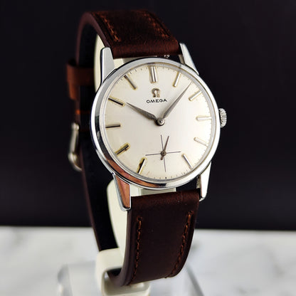 OMEGA Classic Steel White Dial 1961 Serviced 06/2026 [REF. 14713]