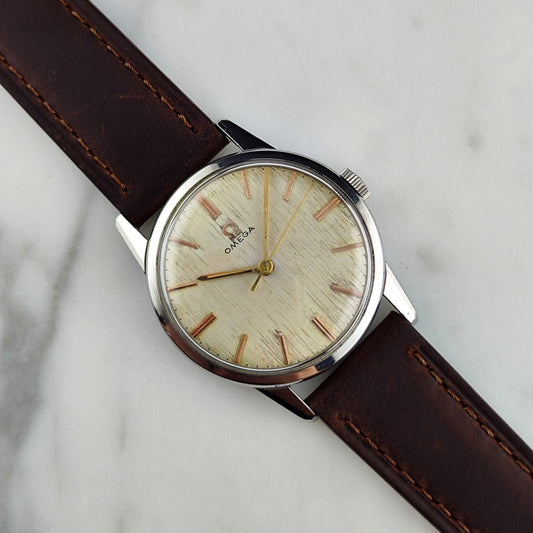OMEGA Classic Vintage White/Champagner Gold Dial 1961 [REF. 14714]