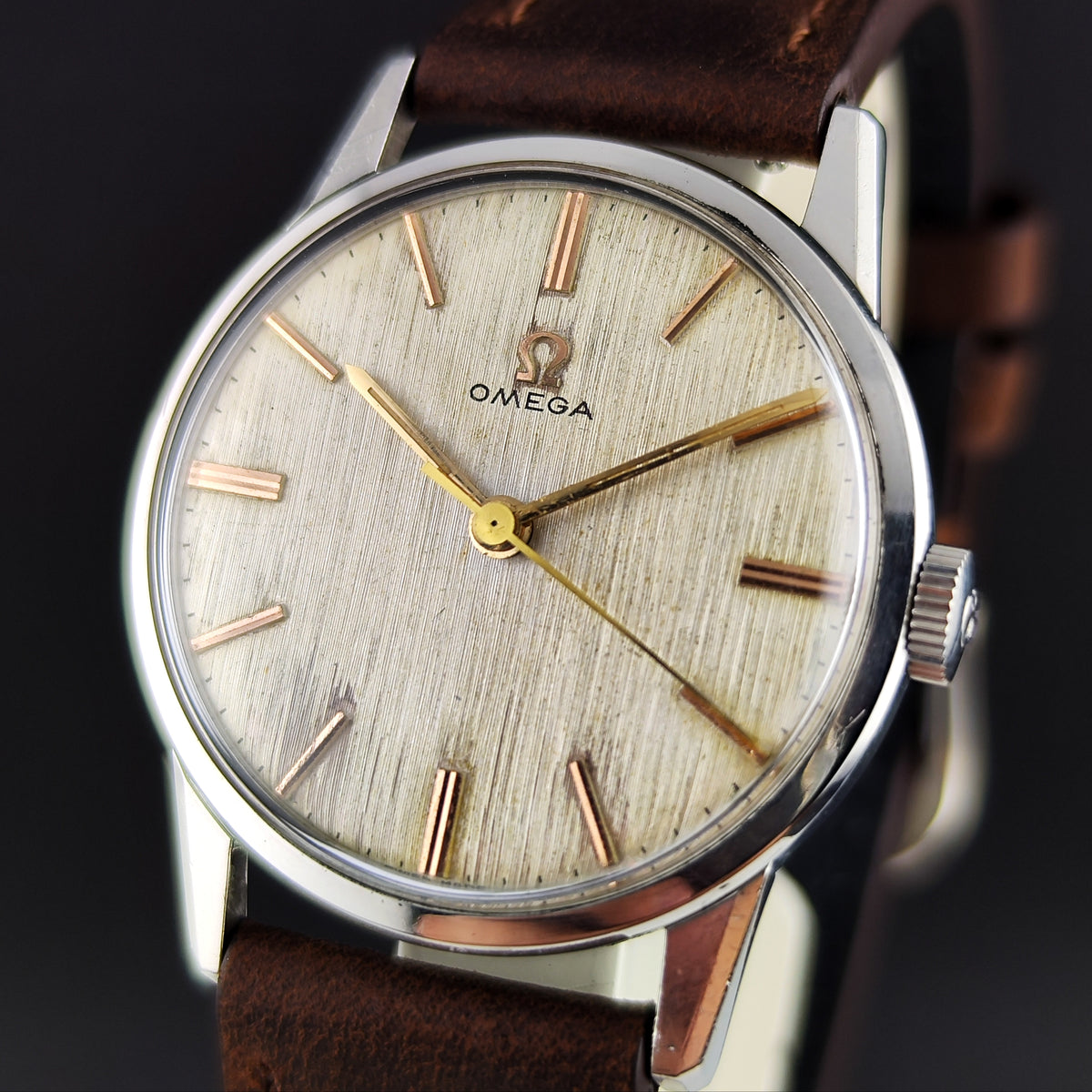 OMEGA Classic Vintage White/Champagner Gold Dial 1961 [REF. 14714]