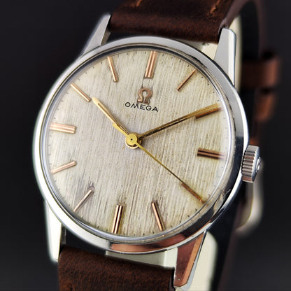 OMEGA Classic Vintage White/Champagner Gold Dial 1961 [REF. 14714]
