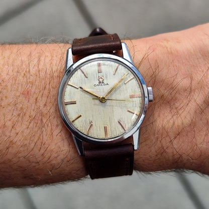 OMEGA Classic Vintage White/Champagner Gold Dial 1961 [REF. 14714]